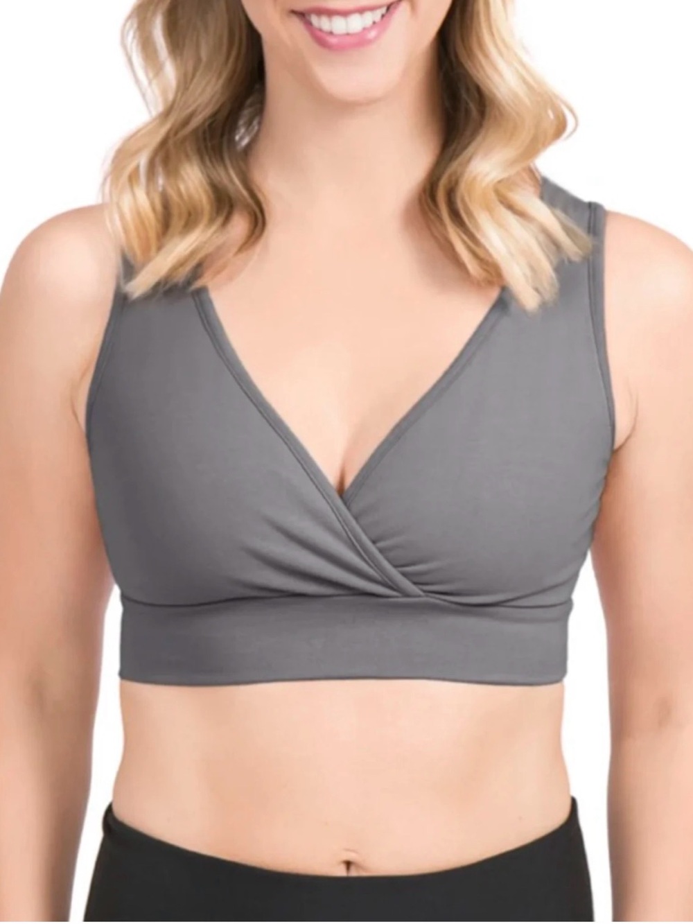 Kindred Bravely French Terry Racerback Nursing & Sleep Bra - Size M-B
